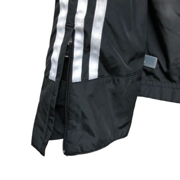 Adidas 3 Stripes Climaproof 365 Pointed Cuff Windbreaker Jacket | Medium - Picture 9 of 13